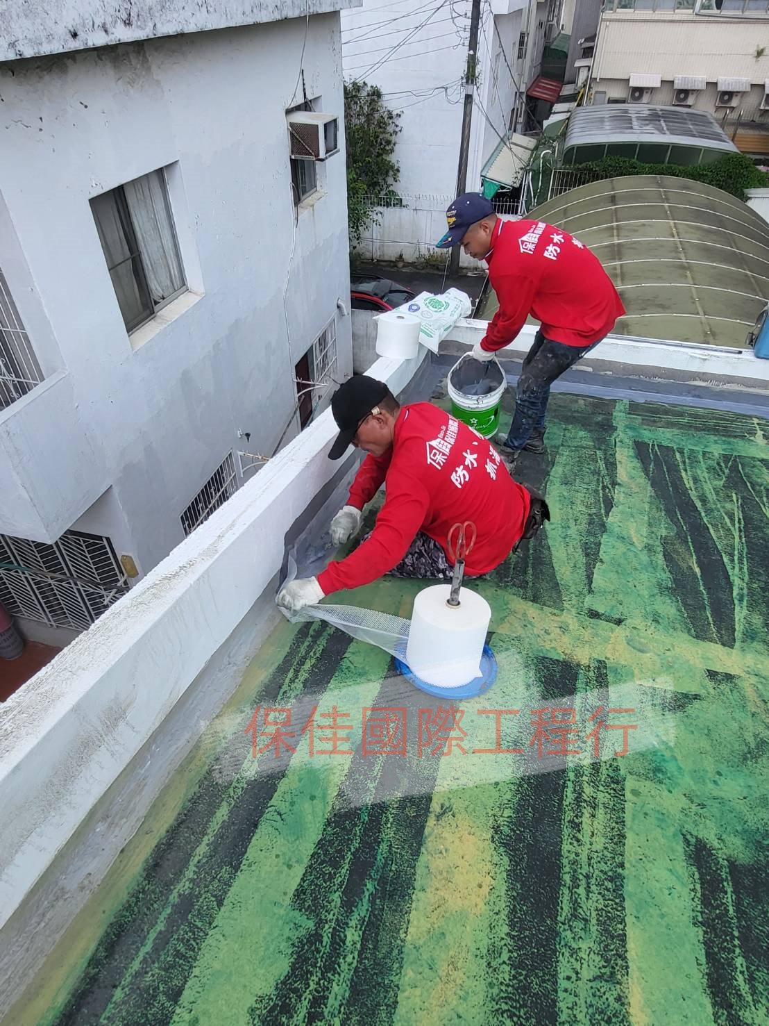【嘉義屋頂防水】屋頂防水塗料作業